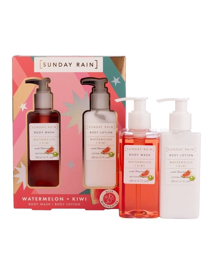 Watermelon   Kiwi Body Wash & Lotion Duo image 1