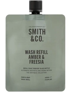 Amber & Freesia Hand & Body Wash Refill 400ml