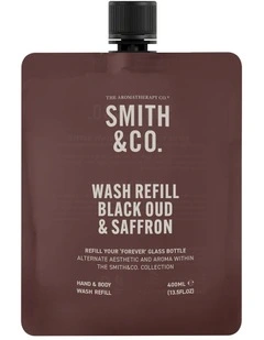 Black Oud & Saffron Hand & Body Wash Refill 400ml