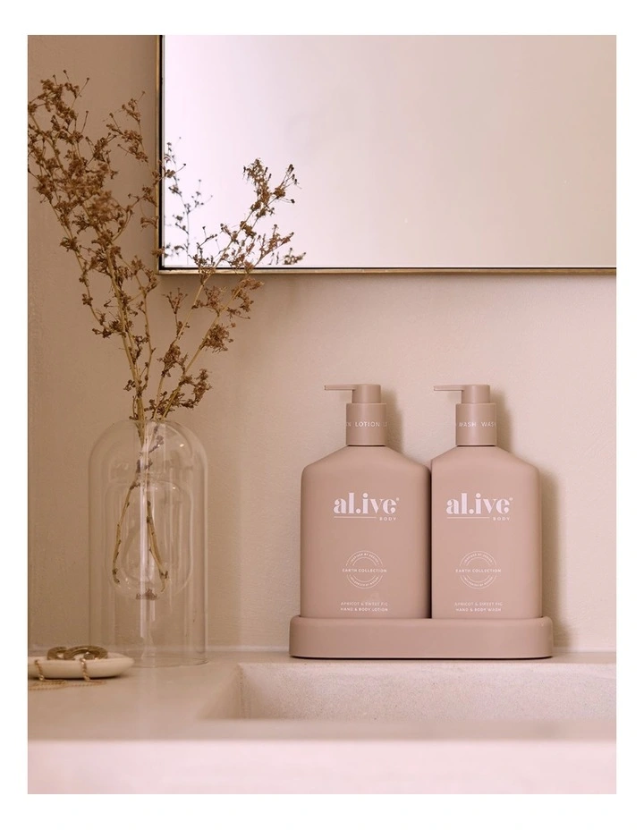 Wash & Lotion Duo - Apricot & Sweet Fig image 2
