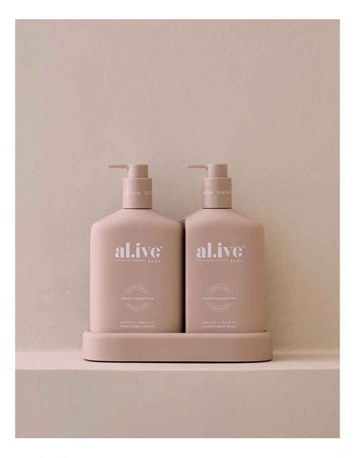 Wash & Lotion Duo - Apricot & Sweet Fig image 3