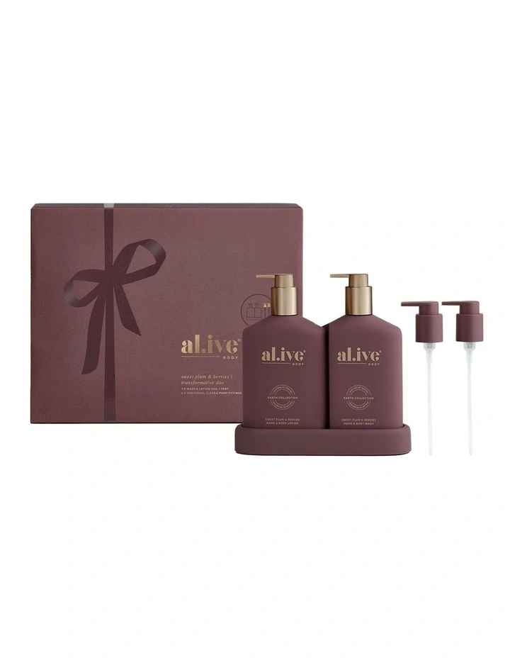Transformative Wash & Lotion Duo - Sweet Plum & Berries image 1