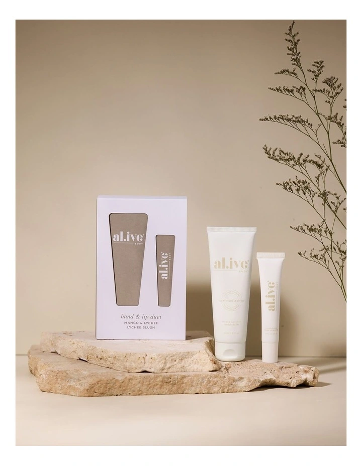 Mango Lychee Hand And Lip Set image 2