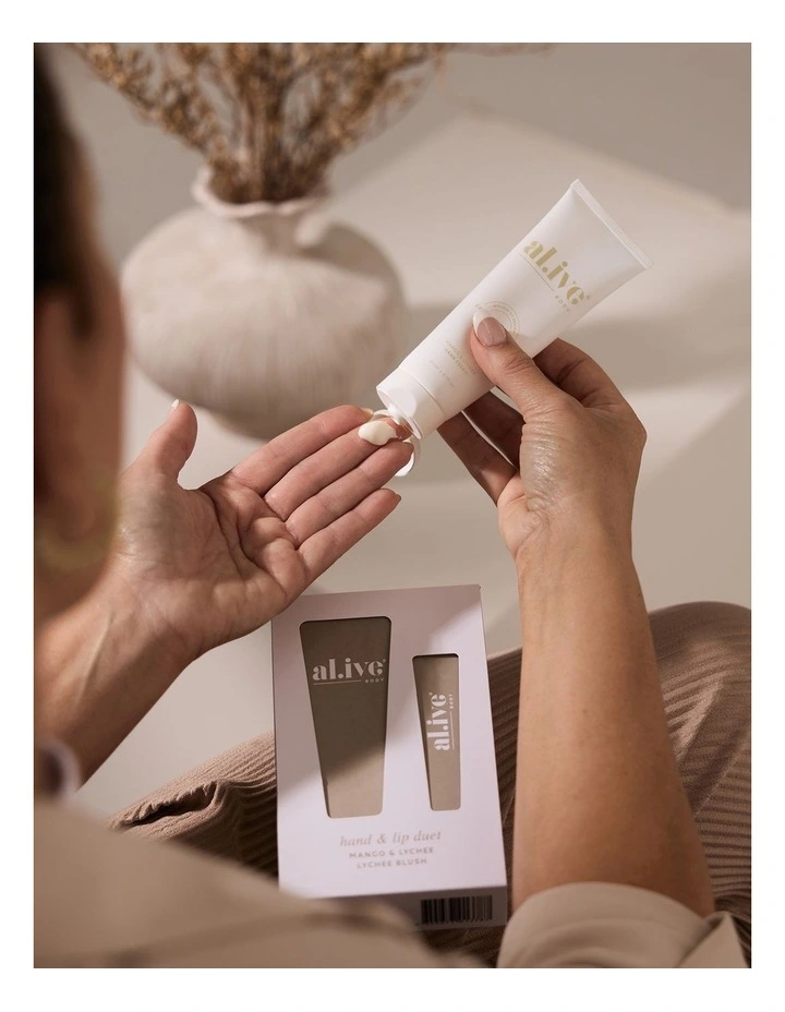 Mango Lychee Hand And Lip Set image 4