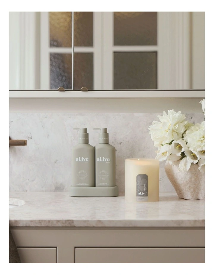 Ivory Bloom Compact Bathroom Duo 300ml image 4