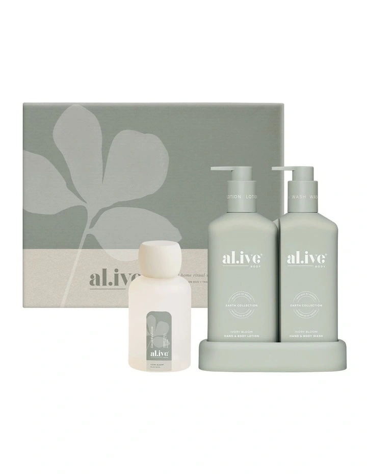 Ivory Bloom Home Ritual Gift Set image 1