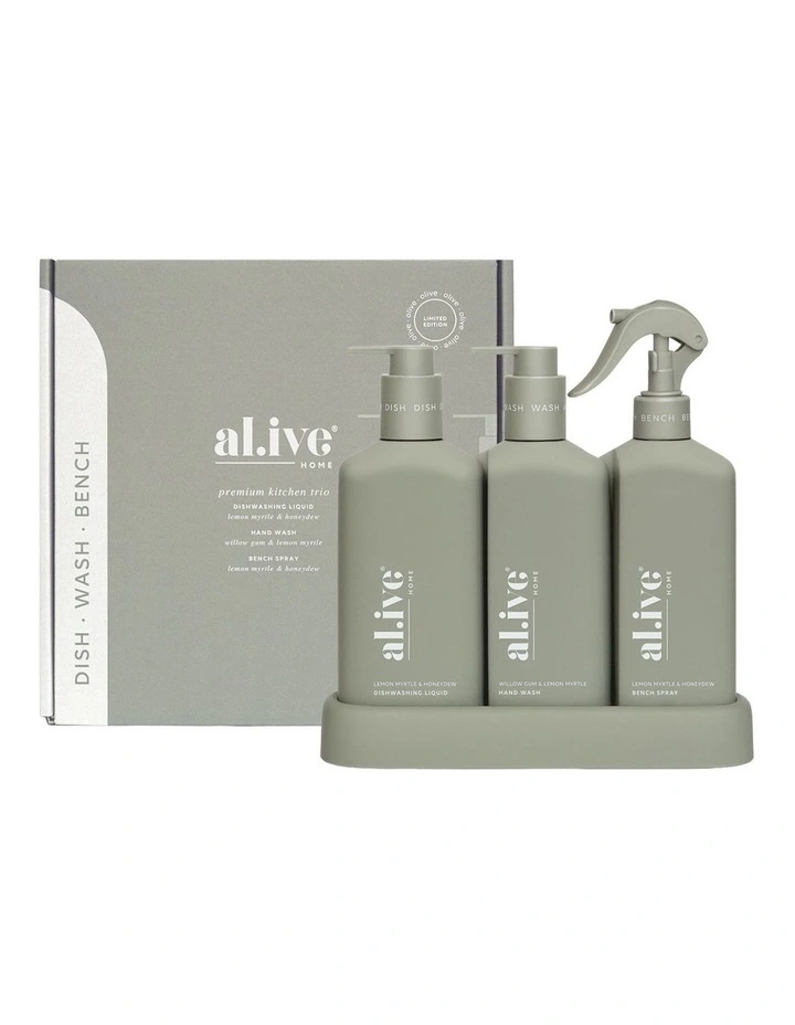 Kitchen Trio - Lemon Myrtle & Honeydew   Willow Gum & Lemon Myrtle - Limited Edition image 1