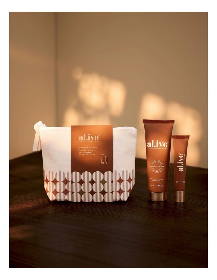 Hand & Lip Set - Cinnamon and Citrus image 2