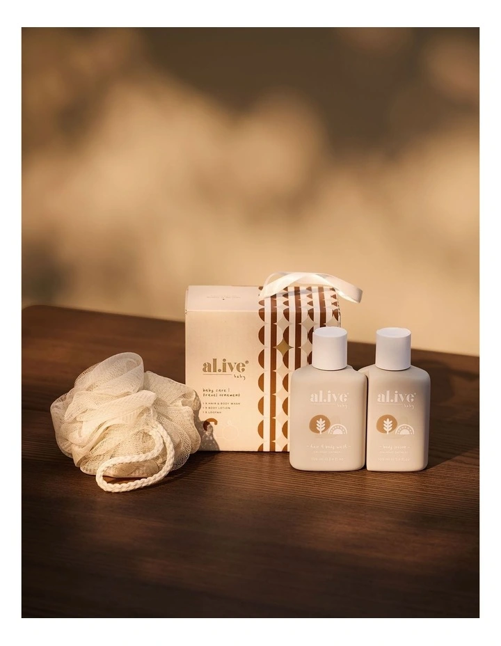 Baby Care Travel Ornament in Calming Oatmeal image 4