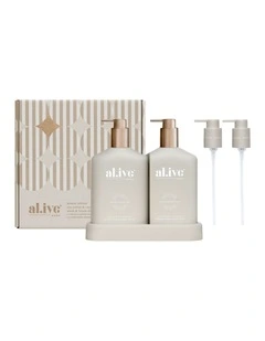 Bathroom Duo Bronze Edition in Sea Cotton & Coconut