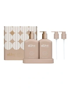 Bathroom Duo Bronze Edition in Apricot & Sweet Fig