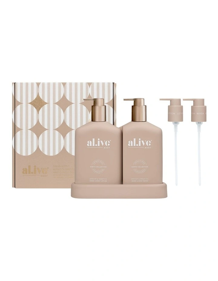 Bathroom Duo Bronze Edition in Apricot & Sweet Fig image 1