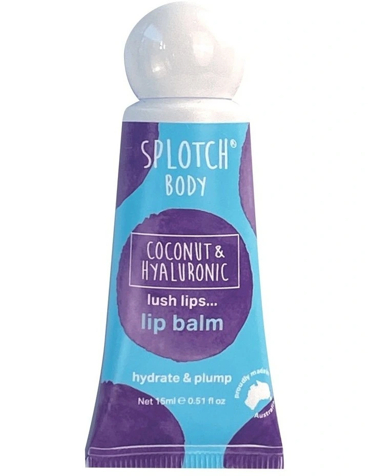 Coconut and Hyaluronic Lush Lip Balm 15g image 1