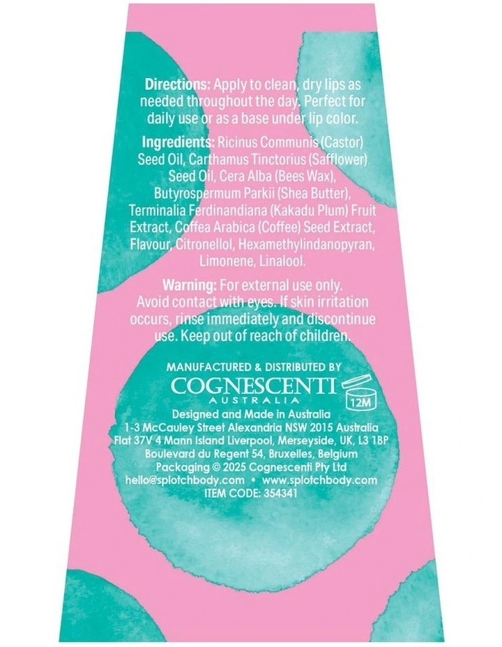 Kakadu Plum & Caffeine Flawless Lip Balm 15g image 2