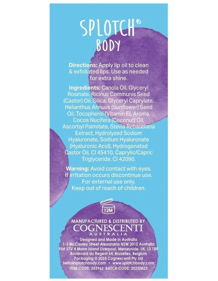 Coconut And Hyaluronic Smacking Lip Oil 10ml image 2