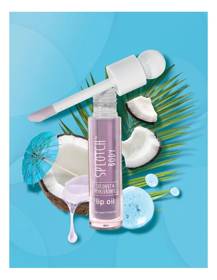 Coconut And Hyaluronic Smacking Lip Oil 10ml image 4