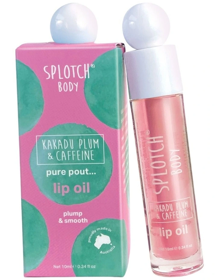 Kakadu Plum And Caffeine Pure Pout Lip Oil 10ml image 1