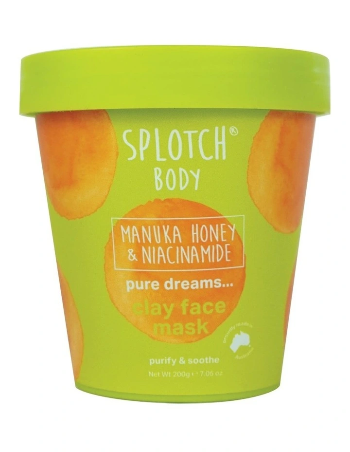 Manuka Honey And Niacinamide Pure Dreams Clay Face Mask 200g image 1