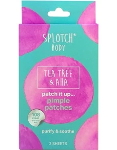 Lilly Pilly Tea Tree And Aha Patch It Up Pimple Patches