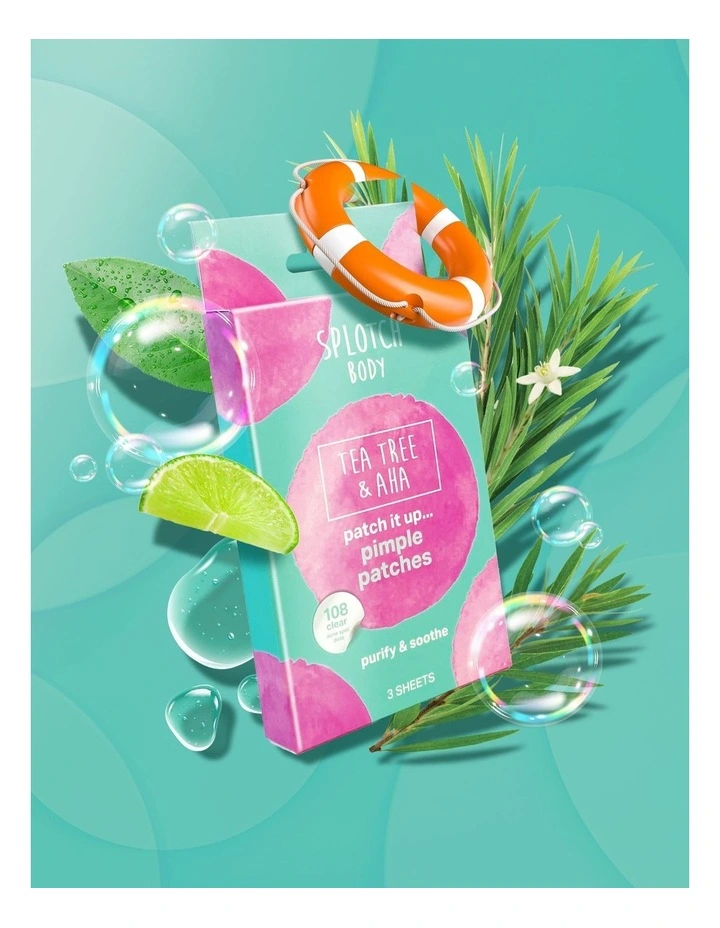 Lilly Pilly Tea Tree And Aha Patch It Up Pimple Patches image 4