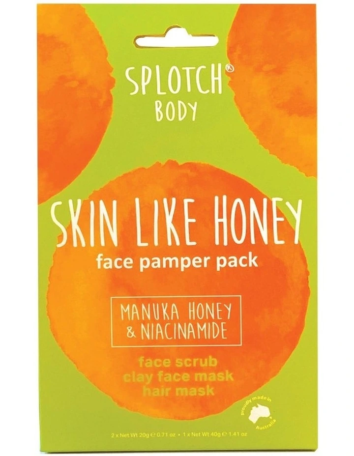 Manuka Honey & Niacinamide Skin Like Honey Face Pamper Pack image 1