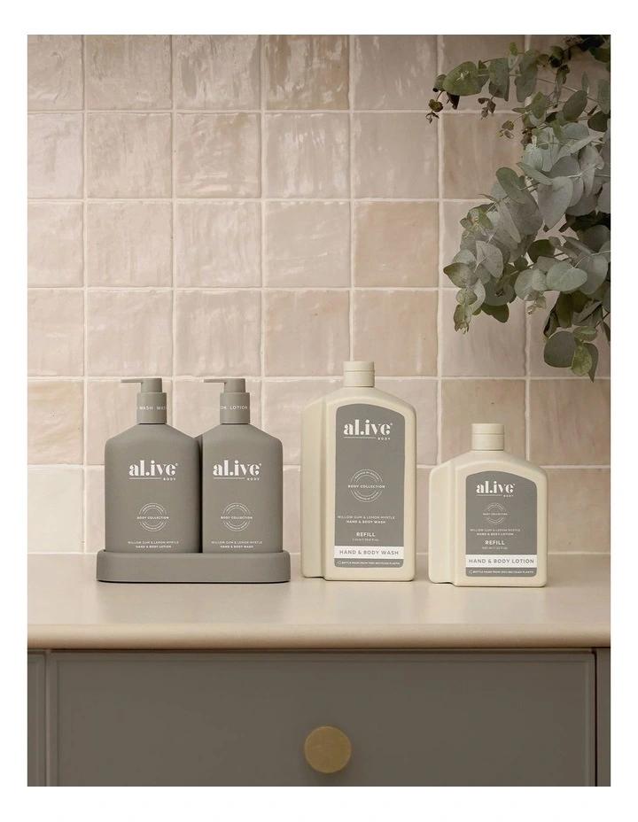 650ml Lotion Refill - Willow Gum & Lemon Myrtle image 4