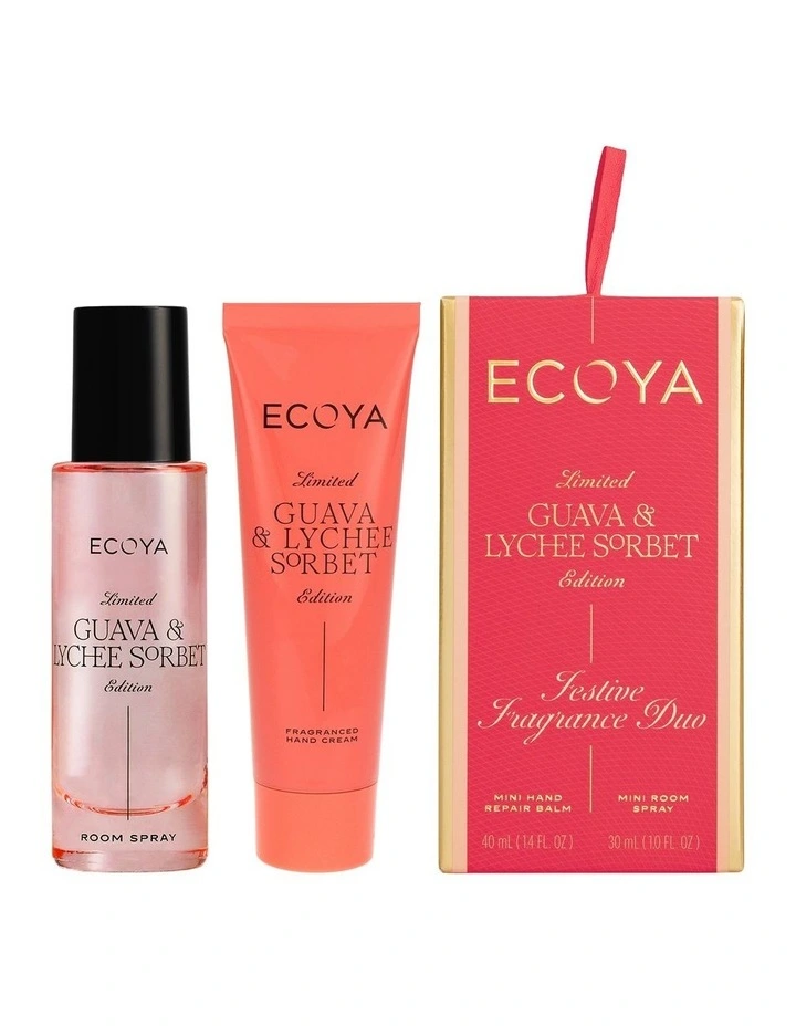 Guava & Lychee Sorbet Festive Fragrance Duo image 1