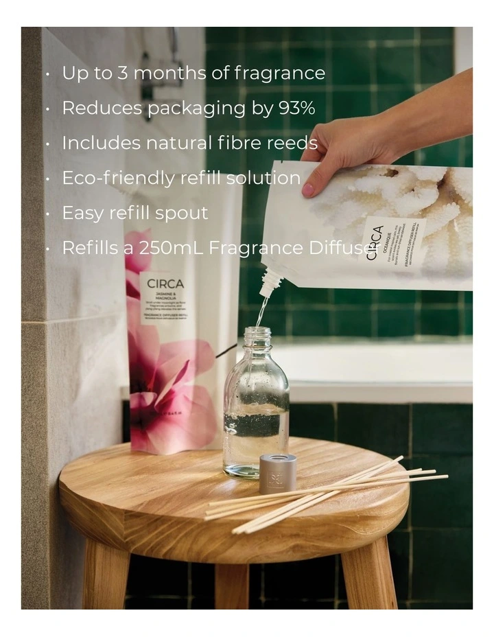 Oceanique Diffuser Refill & Reeds 250mL image 2