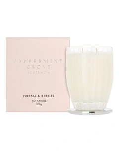 Freesia & Berries Large Soy Candle 370g