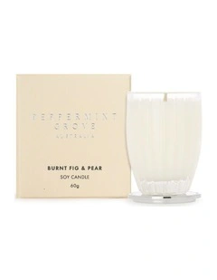 Burnt Fig & Pear - Small Soy Candle 60g