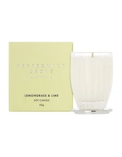 Lemongrass & Lime - Small Soy Candle 60g