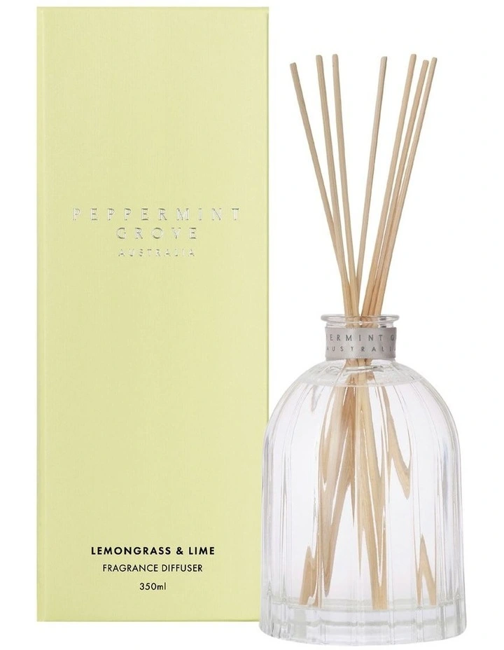 Lemongrass & Lime Large Fragrance Diffuser 350ml image 1