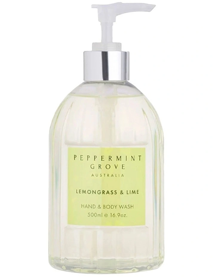 Lemongrass & Lime - Hand & Body Wash 500ml image 1