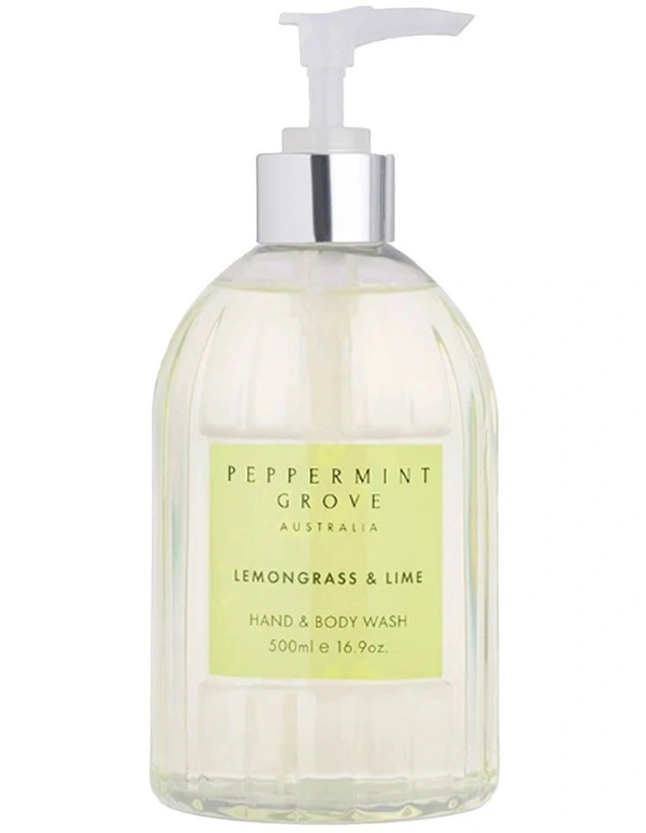 Lemongrass & Lime - Hand & Body Wash 500ml image 1