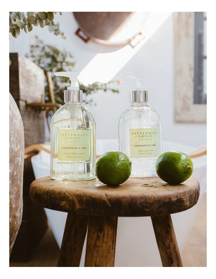 Lemongrass & Lime - Hand & Body Wash 500ml image 3