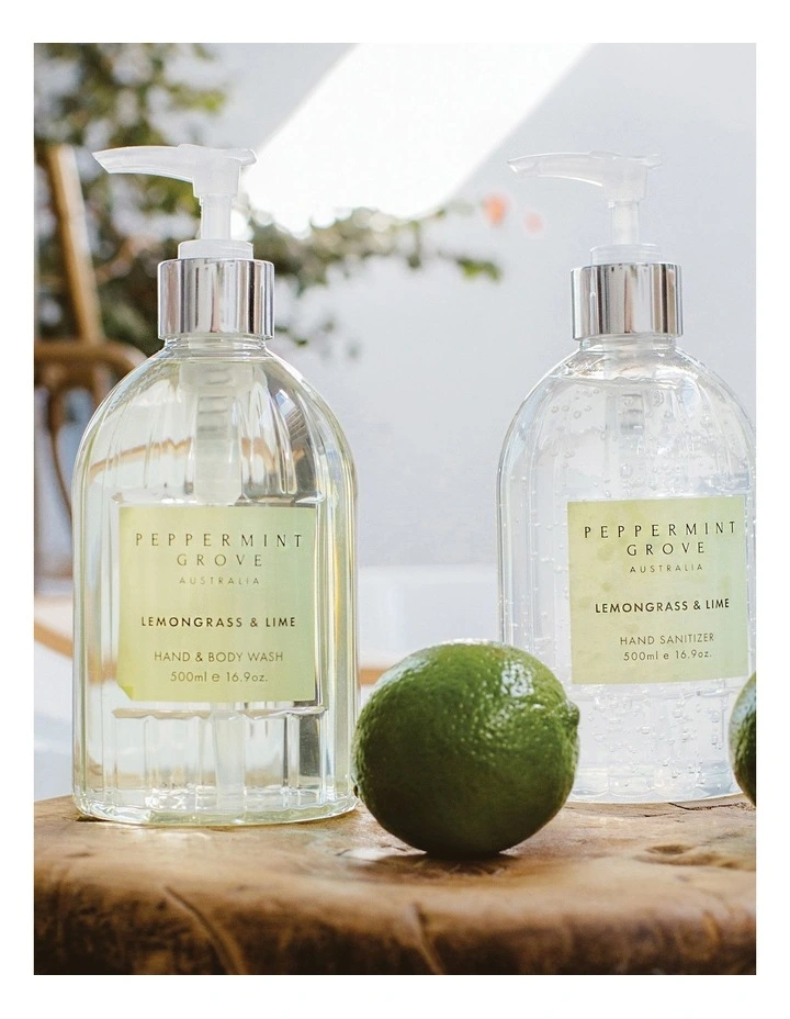 Lemongrass & Lime - Hand & Body Wash 500ml image 4