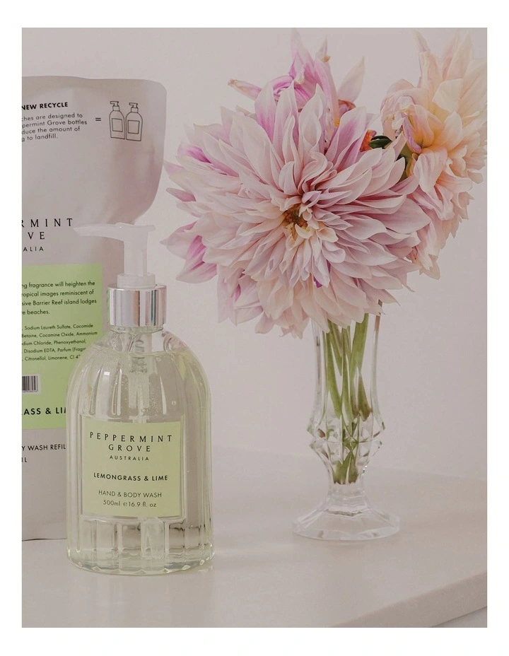 Lemongrass & Lime - Hand & Body Wash 500ml image 5