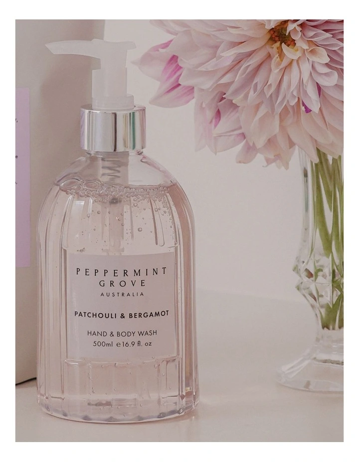 Patchouli & Bergamot - Hand & Body Wash 500ml image 2