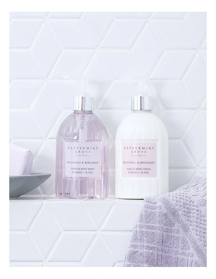 Patchouli & Bergamot - Hand & Body Wash 500ml image 3
