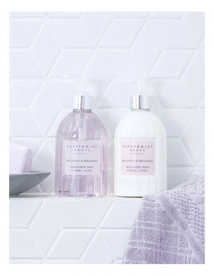 Patchouli & Bergamot - Hand & Body Wash 500ml image 3