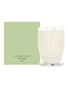 Coconut & Lime Large Soy Candle 370g