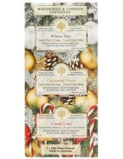 Christmas Trio Soap Set