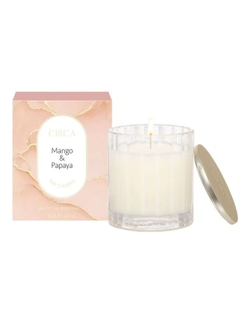 Mango & Papaya  Scented Soy Candle 60g