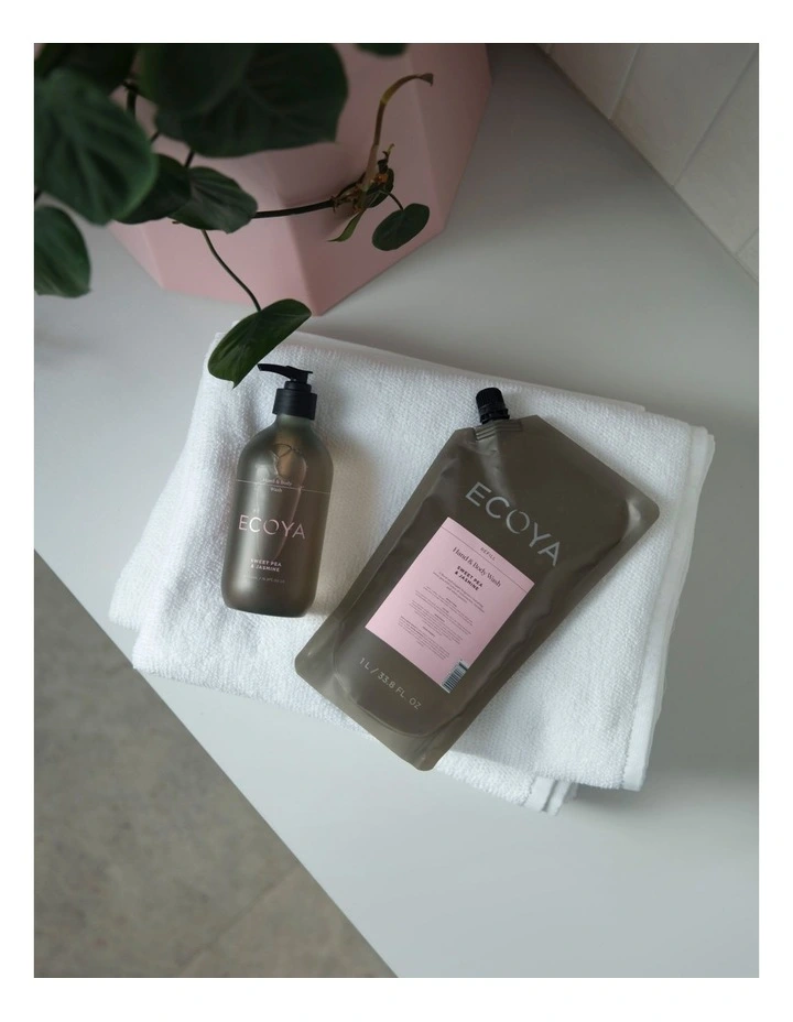 Sweet Pea and Jasmine Hand and Body Wash Refill image 2