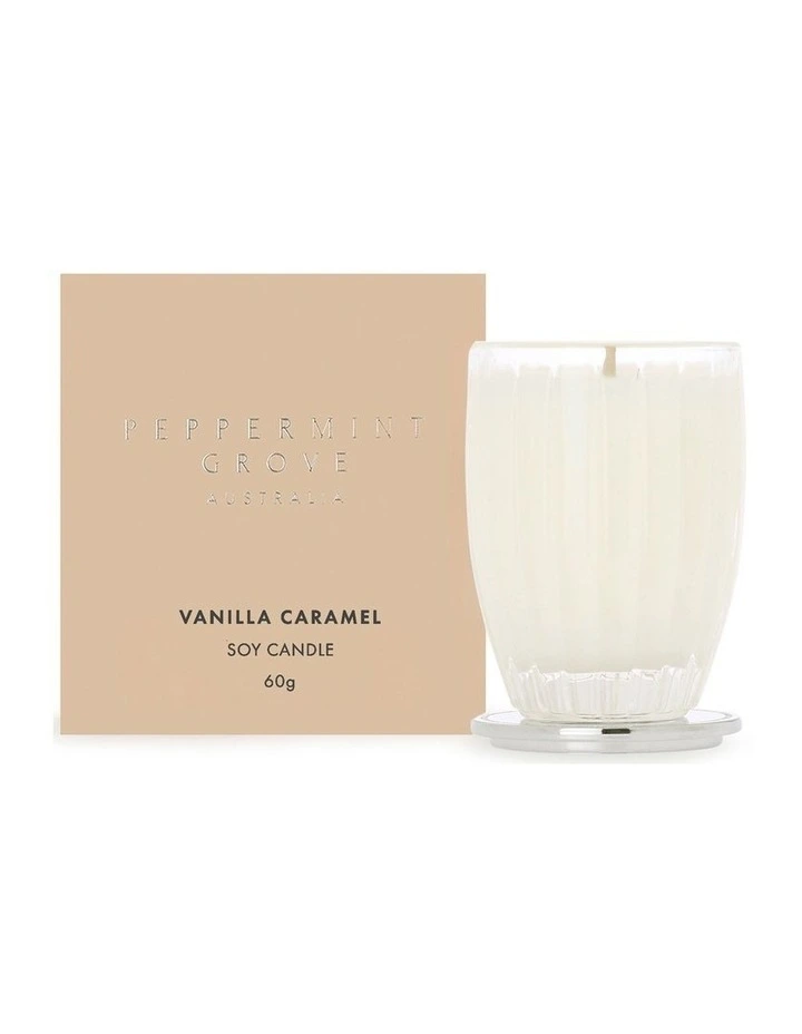 Vanilla Caramel - Small Soy Candle 60g image 1