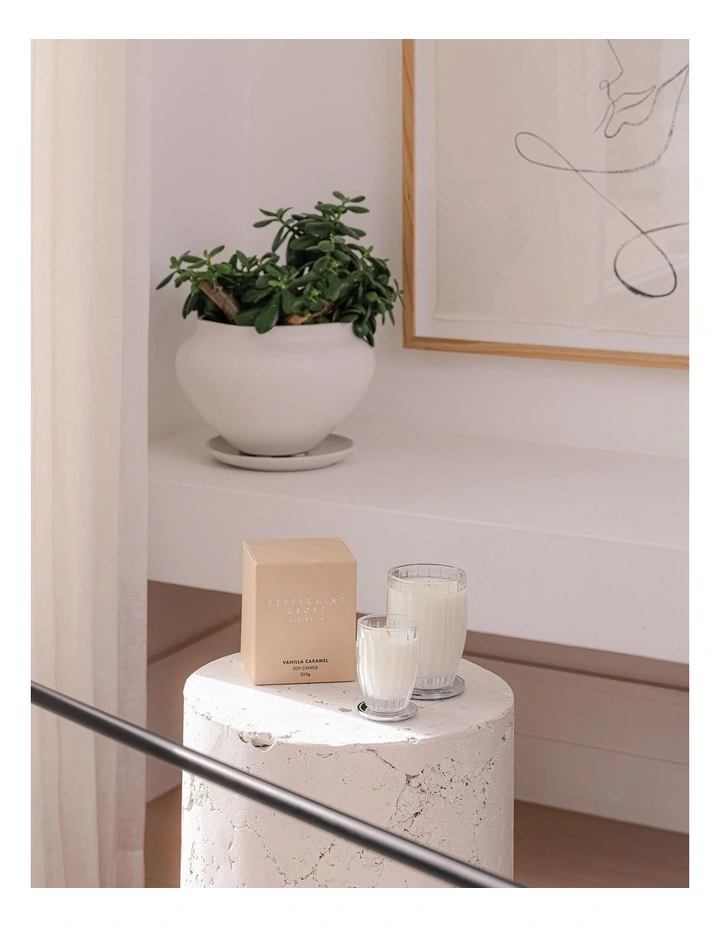 Vanilla Caramel - Small Soy Candle 60g image 5