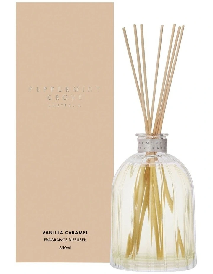 Vanilla Caramel Large Fragrance Diffuser 350ml image 1
