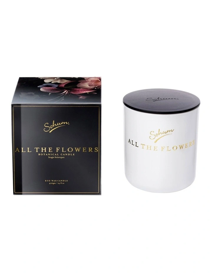 All The Flowers Eco Candle 420g image 1
