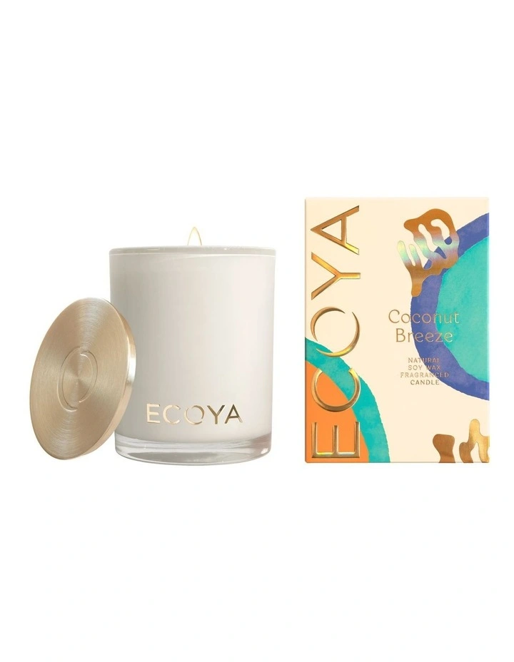 ECOYA Coconut Breeze Madison Candle 400g MYER