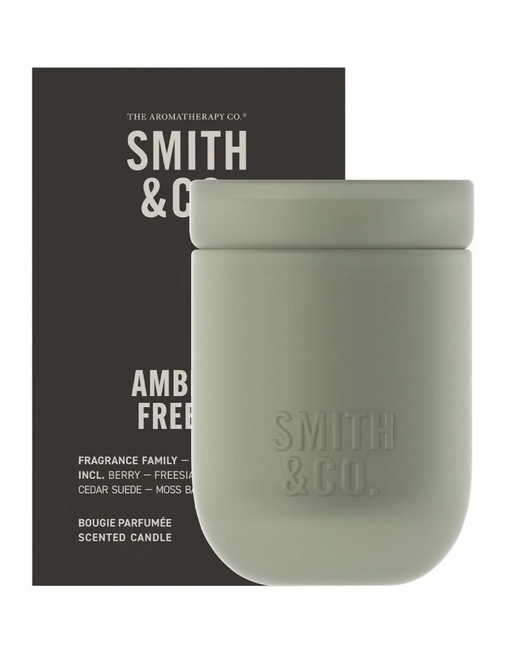 Amber & Freesia Candle 250g image 1